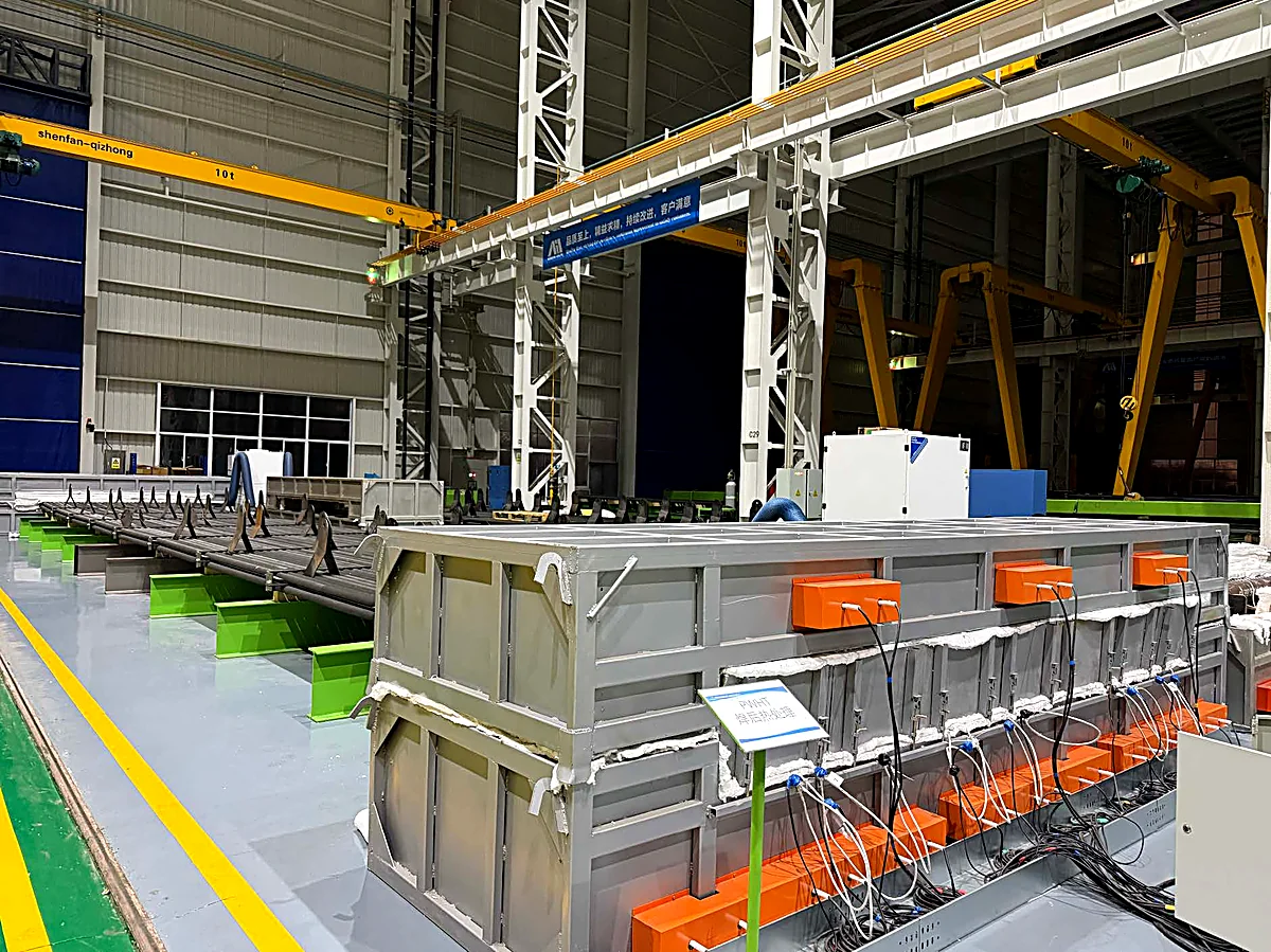 Clam-type Furnace for Harps PWHT